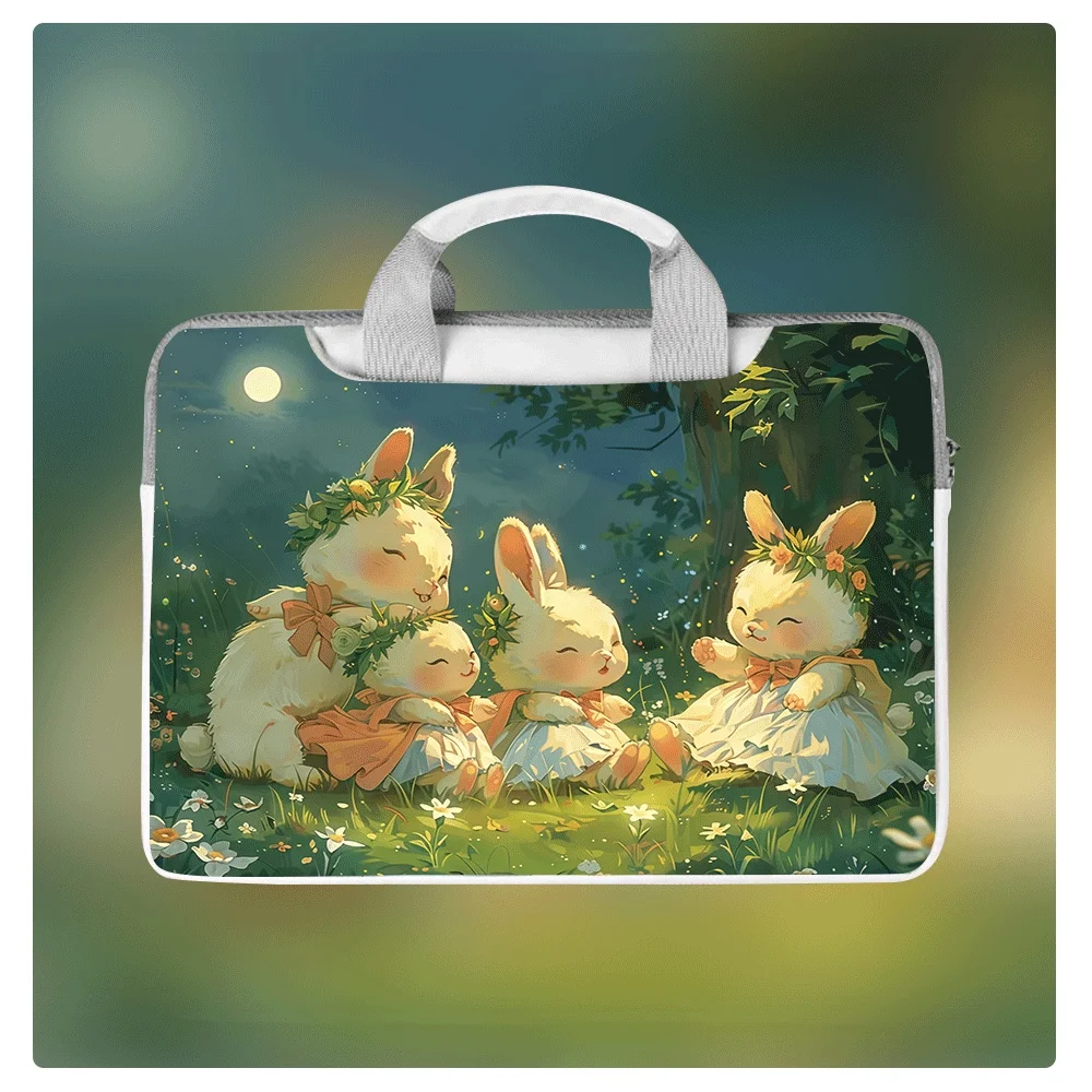 Сумка для ноутбука с мультяшным кроликом, 12, 13, 14, 15, 16 дюймов, вместительная, водонепроницаемая, для школы, офиса, путешествий, повседневного использования
Сумка для ноутбука с мультяшным кроликом, 12, 13, 14, 15, 16 дюймов, вместительная, водонепроницаемая, для школы, офиса, путешествий, повседневного использования