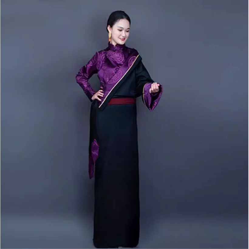 Huaxia ethnic style Tibetan robe characteristic cultural and lifestyle clothing set
Huaxia ethnic style Tibetan robe characteristic cultural and lifestyle clothing set