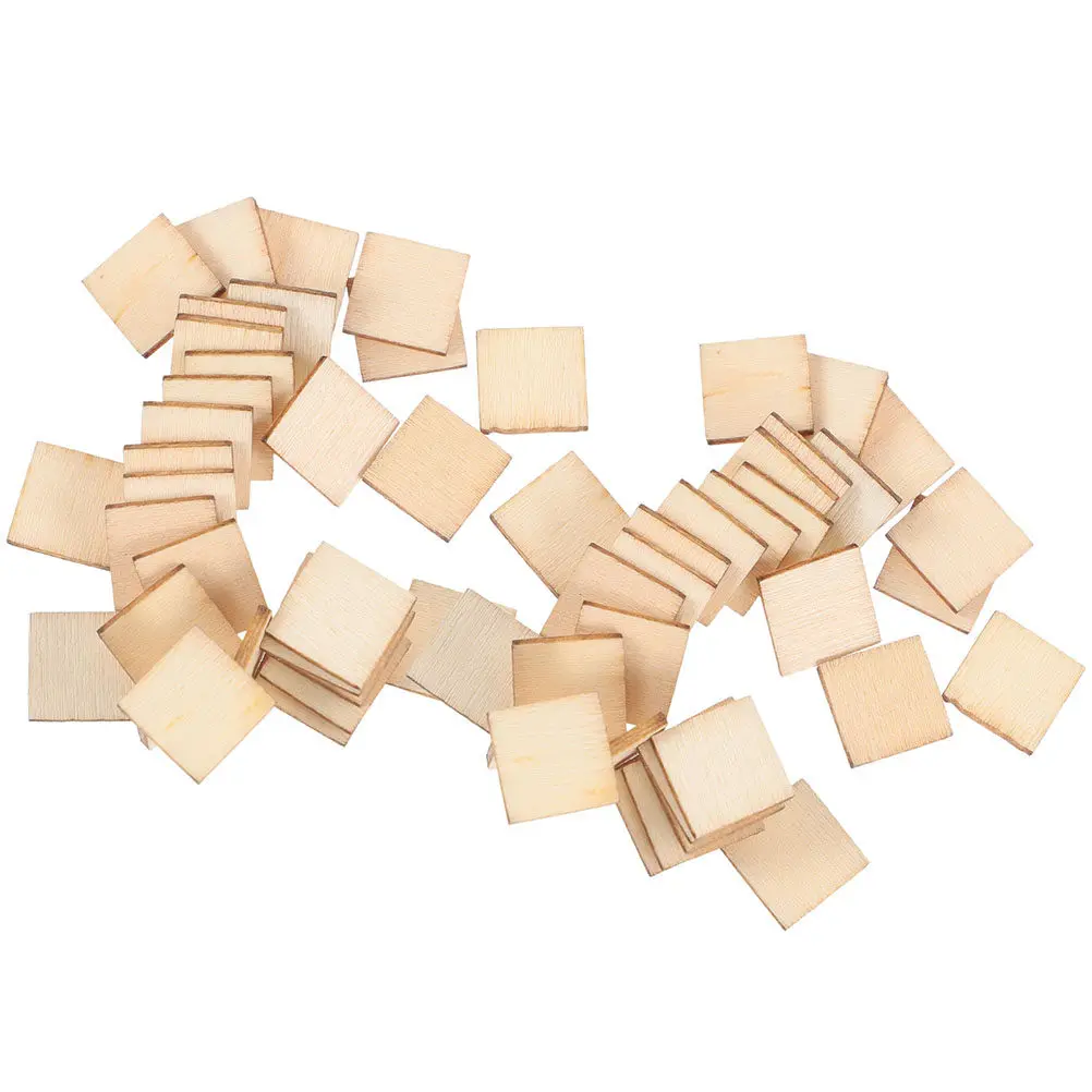 200Pcs Square Wood Blocks Natural Unfinished Smooth Surface for DIY Crafts Painting Staining Home Decor Wedding Decoration Art
200Pcs Square Wood Blocks Natural Unfinished Smooth Surface for DIY Crafts Painting Staining Home Decor Wedding Decoration Art