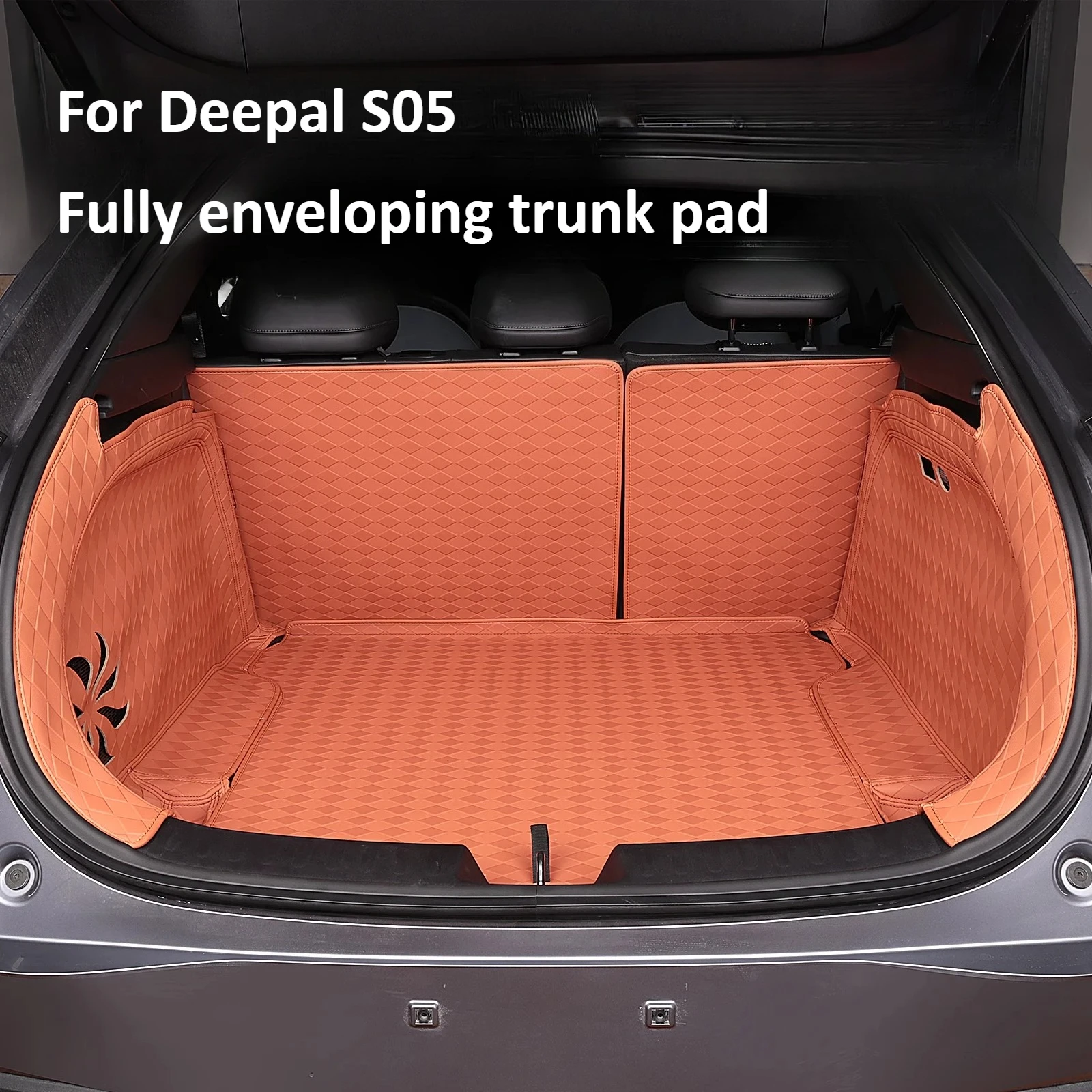 For Deepal S05 Trunk Mat Nappa Leather Scratch Resistant Full Surround Car Trunk Mat Interior Modification Accessories
For Deepal S05 Trunk Mat Nappa Leather Scratch Resistant Full Surround Car Trunk Mat Interior Modification Accessories