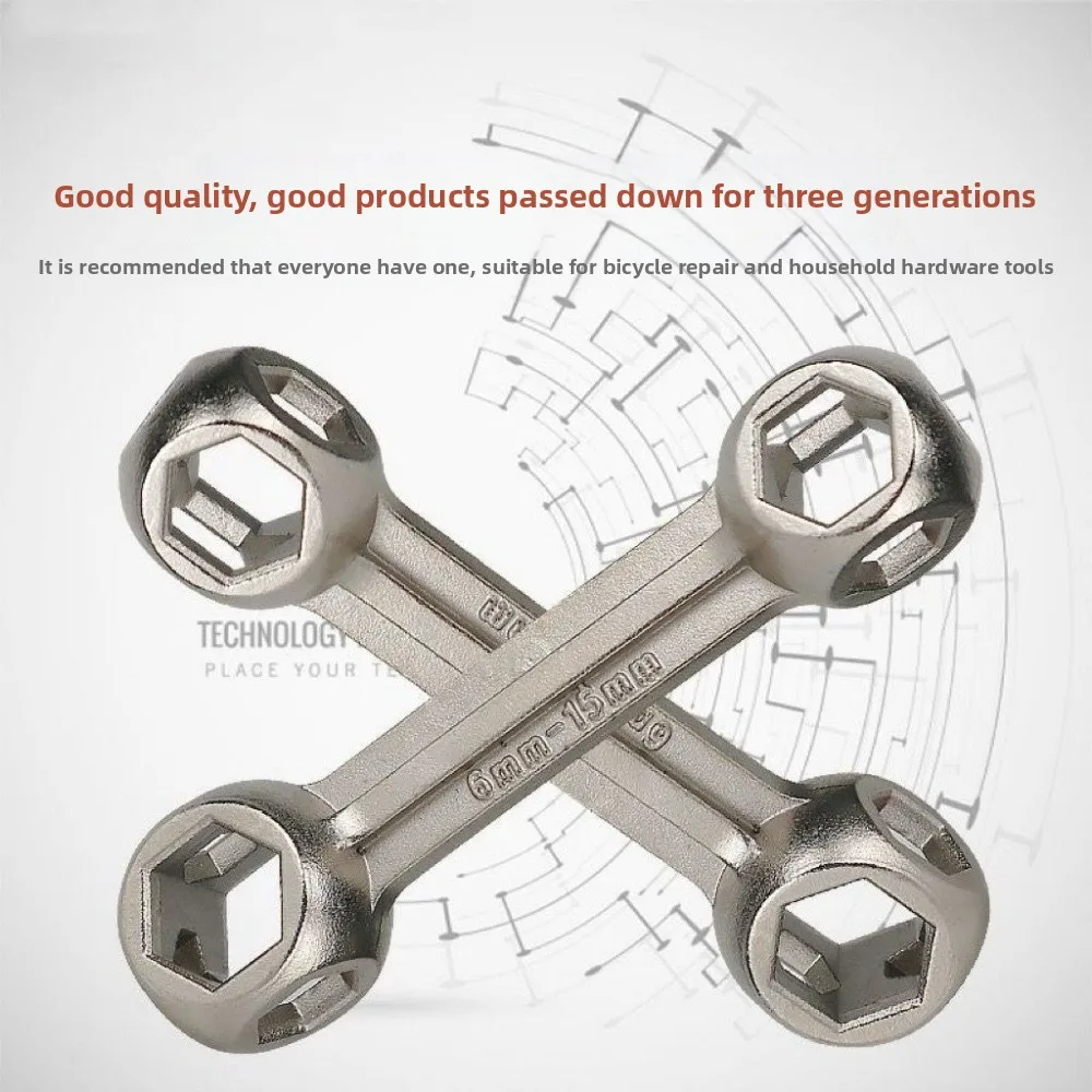 10-in-1 Multi-Function Magnetic Socket Wrench - Rotatable Dog Bone Torx Lantern Wrench for Heavy-Duty Auto Repair Tools
10-in-1 Multi-Function Magnetic Socket Wrench - Rotatable Dog Bone Torx Lantern Wrench for Heavy-Duty Auto Repair Tools
