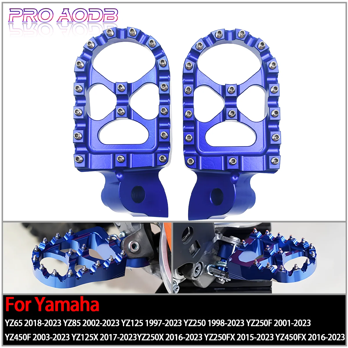 Motorcycle CNC Foot Peg For YAMAHA YZ85 YZ125 YZ250 125X YZ250F YZ250FX 450FX YZF WRF 250 426 450 YZF250 WRF250 WR450F 2001-2023
Motorcycle CNC Foot Peg For YAMAHA YZ85 YZ125 YZ250 125X YZ250F YZ250FX 450FX YZF WRF 250 426 450 YZF250 WRF250 WR450F 2001-2023
