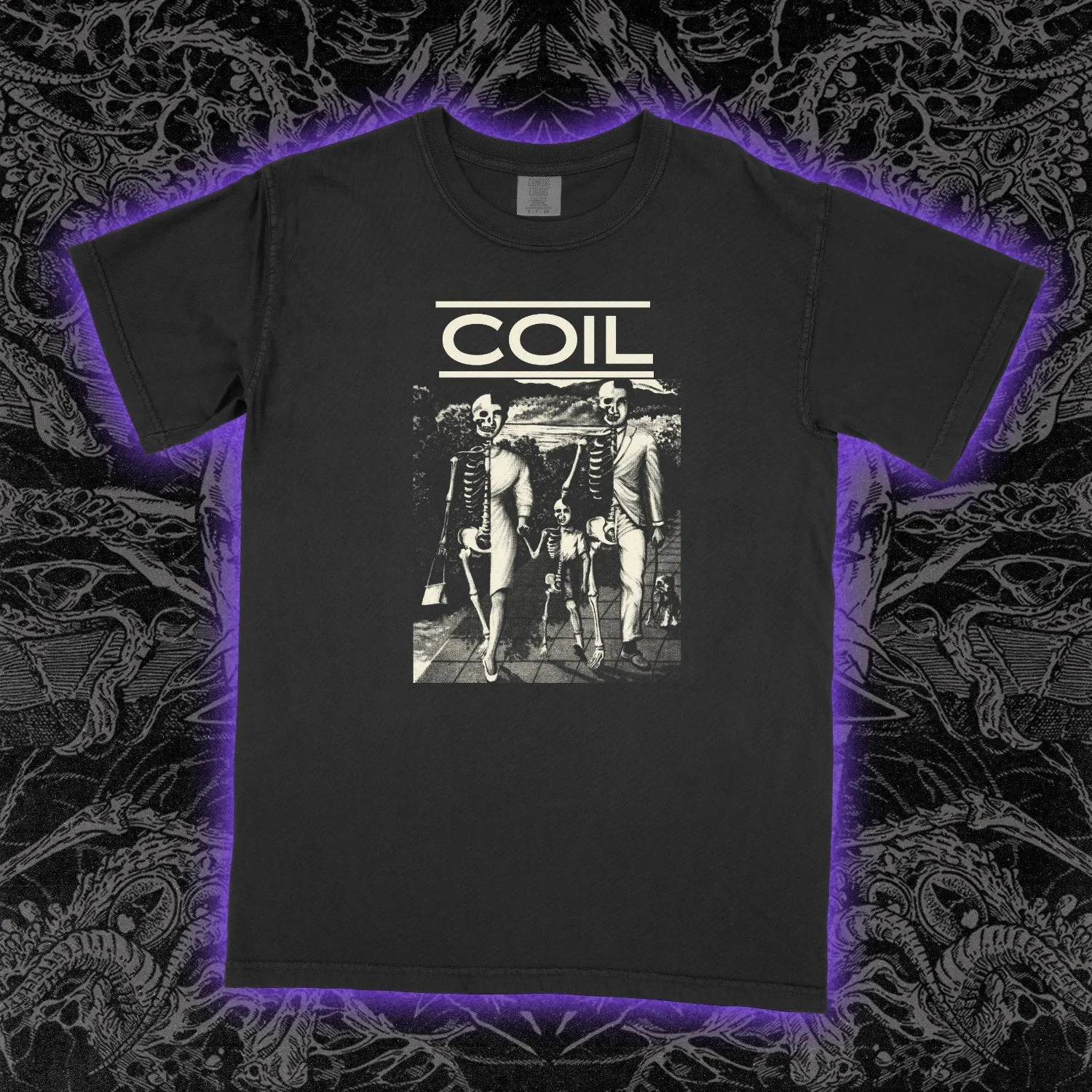 Coil Unnatural History T-Shirt Industrial Experimental Band Graphic Tee Unisex
Coil Unnatural History T-Shirt Industrial Experimental Band Graphic Tee Unisex