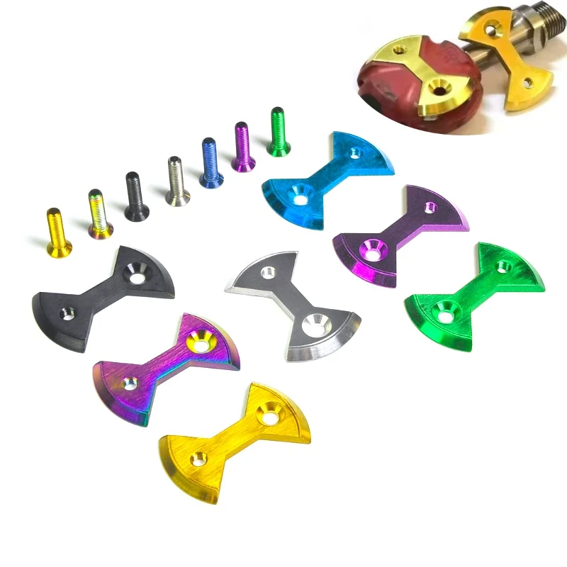 4 PCS Candy color Titanium Pedal Plate Ti Bow Tie fit SpeedPlay Zero&Light Action
4 PCS Candy color Titanium Pedal Plate Ti Bow Tie fit SpeedPlay Zero&Light Action