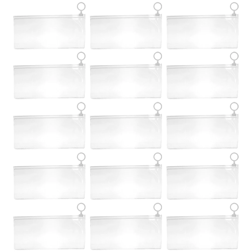 30pcs Clear PVC Pen Case Large Capacity Transparent Zipper Design Kids School Supplies Exam Organizer Storage Bag
30pcs Clear PVC Pen Case Large Capacity Transparent Zipper Design Kids School Supplies Exam Organizer Storage Bag