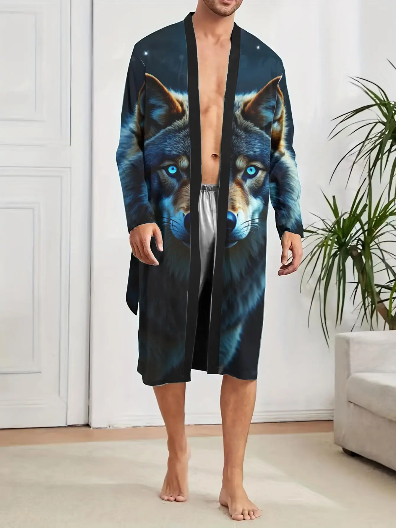 1pc Men's Robes 2026 Spring/Summer Graphic Funny Pajamas Robe Polyester Nightie for Men Shower Robe Robes 3D Printed
1pc Men's Robes 2026 Spring/Summer Graphic Funny Pajamas Robe Polyester Nightie for Men Shower Robe Robes 3D Printed