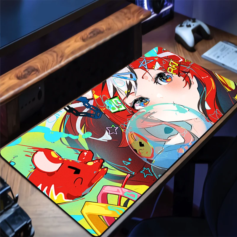 Mouse Pad H-hololive Hakos Baelz Gaming Mousepad Rubber Mouse Mat Gamer Desk Mat Mechanical Keyboard Desk Pads Mousepads
Mouse Pad H-hololive Hakos Baelz Gaming Mousepad Rubber Mouse Mat Gamer Desk Mat Mechanical Keyboard Desk Pads Mousepads