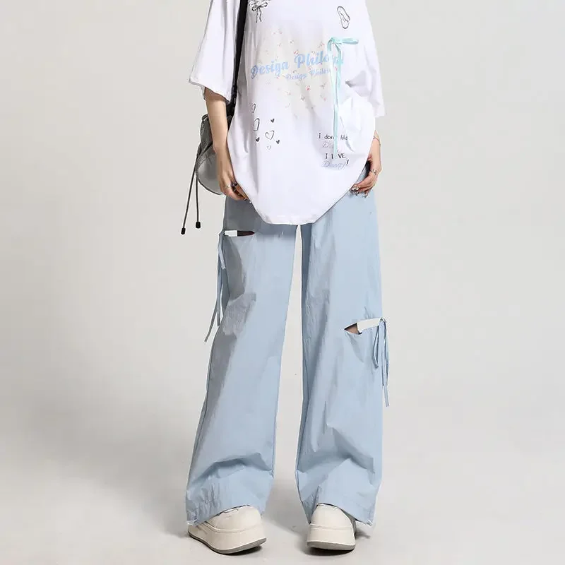 New In Summer Female Trousers Ice Silk 90s One Size Original Aesthetic Outfits Elastic Clothing G Slacks Xxl Women's Cargo Pants
New In Summer Female Trousers Ice Silk 90s One Size Original Aesthetic Outfits Elastic Clothing G Slacks Xxl Women's Cargo Pants