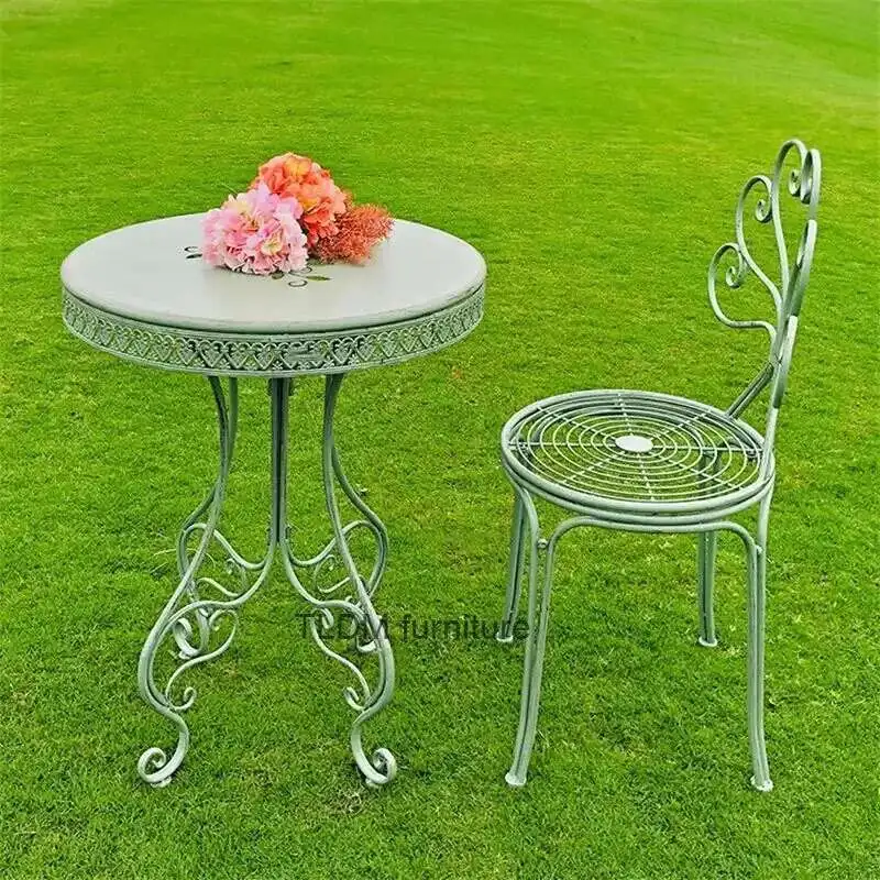 Nordic Iron Table and Chairs Set Outdoor Courtyard Lounge Chair Household Balcony Garden Coffee Table Garden Furniture set Z
Nordic Iron Table and Chairs Set Outdoor Courtyard Lounge Chair Household Balcony Garden Coffee Table Garden Furniture set Z