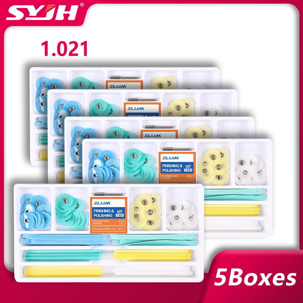 5/10Boxes SYJH Dental Polishing Disc Strip Kit Composite Gross Reduction Contouring Mandrel for Ceramic Glass Resin Restorations
5/10Boxes SYJH Dental Polishing Disc Strip Kit Composite Gross Reduction Contouring Mandrel for Ceramic Glass Resin Restorations