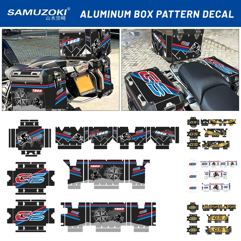 Наклейки на алюминиевую коробку для мотоцикла Adventure для BMW R 1250 GS R1250 ADV 2019-2023, тройные черные защитные наклейки на корзину
Наклейки на алюминиевую коробку для мотоцикла Adventure для BMW R 1250 GS R1250 ADV 2019-2023, тройные черные защитные наклейки на корзину