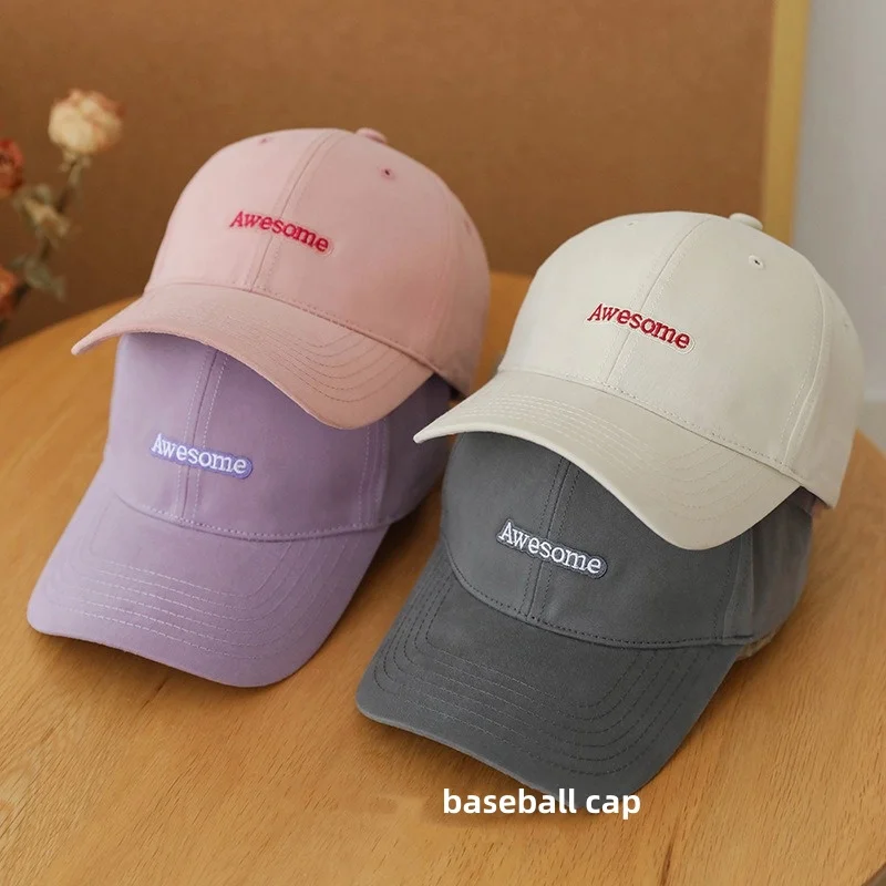 Baseball Cap for Women Men Letter Embroidery Snapback Hat Soft Cotton Adjustable Couple Solid Color Sun Hats
Baseball Cap for Women Men Letter Embroidery Snapback Hat Soft Cotton Adjustable Couple Solid Color Sun Hats