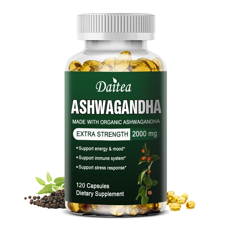 Капсулы Ashwagandha, улучшают настроение, боевой стресс, повышают фокус, повышают мощи мозга, пополняют энергию и способствует здоровью сна
Капсулы Ashwagandha, улучшают настроение, боевой стресс, повышают фокус, повышают мощи мозга, пополняют энергию и способствует здоровью сна
