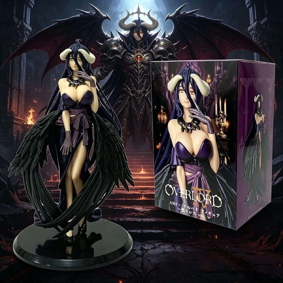 18cm Anime Overlord Figure Albedo Party Dress Series Action Figure Figurine PVC Desktop Car Decoration Collection Model Toy Gift
18cm Anime Overlord Figure Albedo Party Dress Series Action Figure Figurine PVC Desktop Car Decoration Collection Model Toy Gift