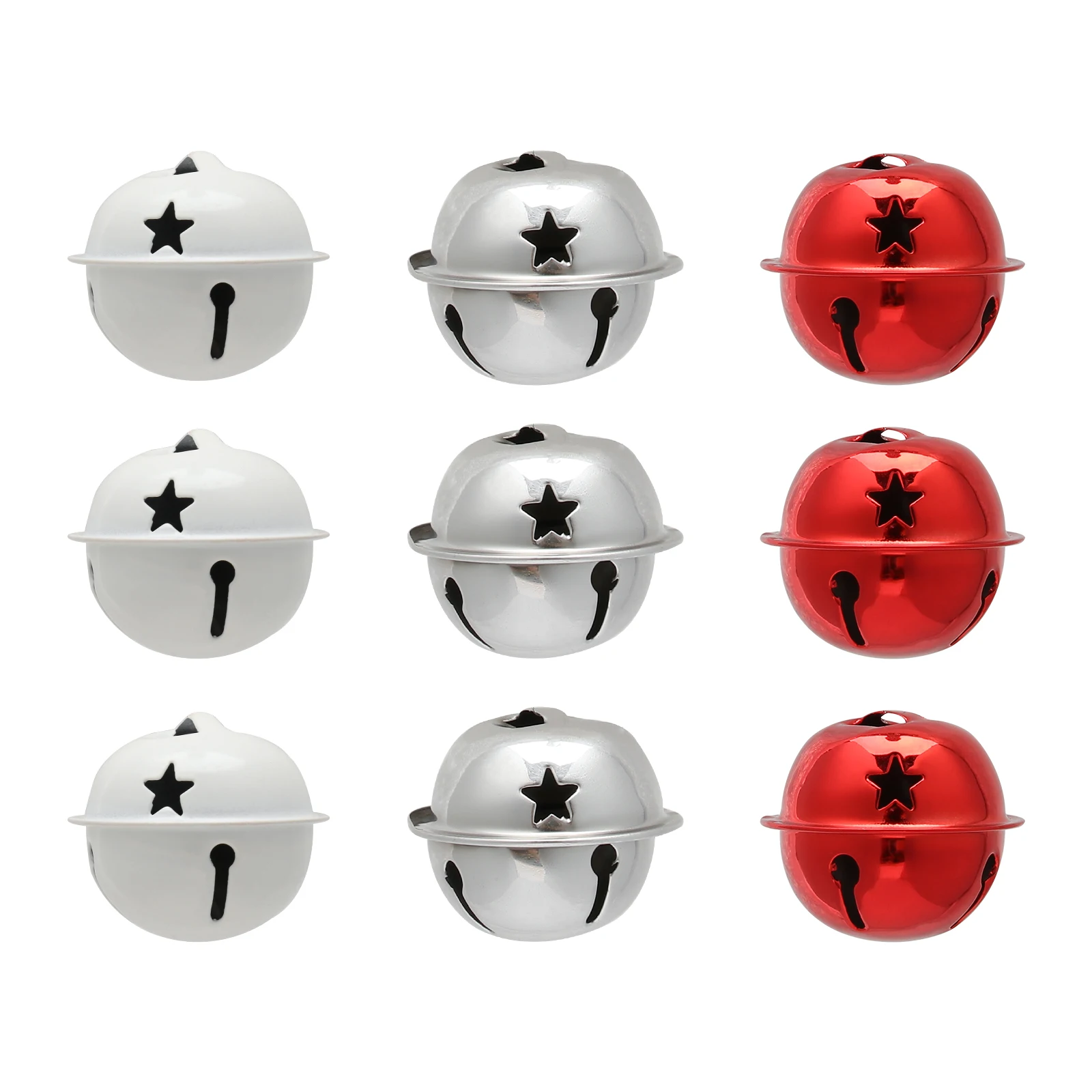 9 Pcs Pendant Red Christmas Decor Hanging Ornaments Iron Jingle Bells Xmas Xmas Hanging Bells Tree Wreath Wall
9 Pcs Pendant Red Christmas Decor Hanging Ornaments Iron Jingle Bells Xmas Xmas Hanging Bells Tree Wreath Wall