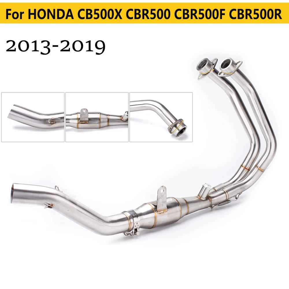 Motorcycle Exhaust For HONDA CB500X CB500F CBR500 CBR500R 2013 - 2019 Motorbike Escape Front Middle Mid Link Pipe
Motorcycle Exhaust For HONDA CB500X CB500F CBR500 CBR500R 2013 - 2019 Motorbike Escape Front Middle Mid Link Pipe