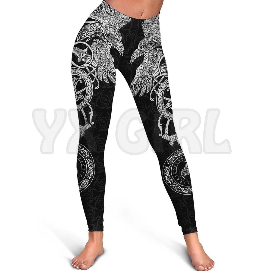 YX GIRL Women's For Girl Viking Tattoo 3D Printed Leggings Sexy Elastic Female Skinny Leggings Gothic Yoga Leggings
YX GIRL Women's For Girl Viking Tattoo 3D Printed Leggings Sexy Elastic Female Skinny Leggings Gothic Yoga Leggings