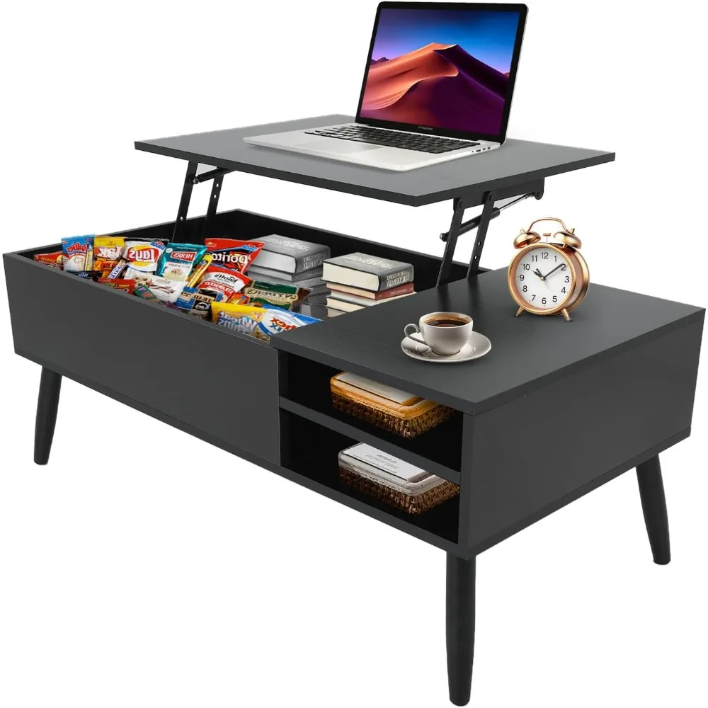 Coffee Table for Living Room, Lift Top Coffee Table with Adjustable Storage and Hidden Compartment, Wood Center Table
Coffee Table for Living Room, Lift Top Coffee Table with Adjustable Storage and Hidden Compartment, Wood Center Table