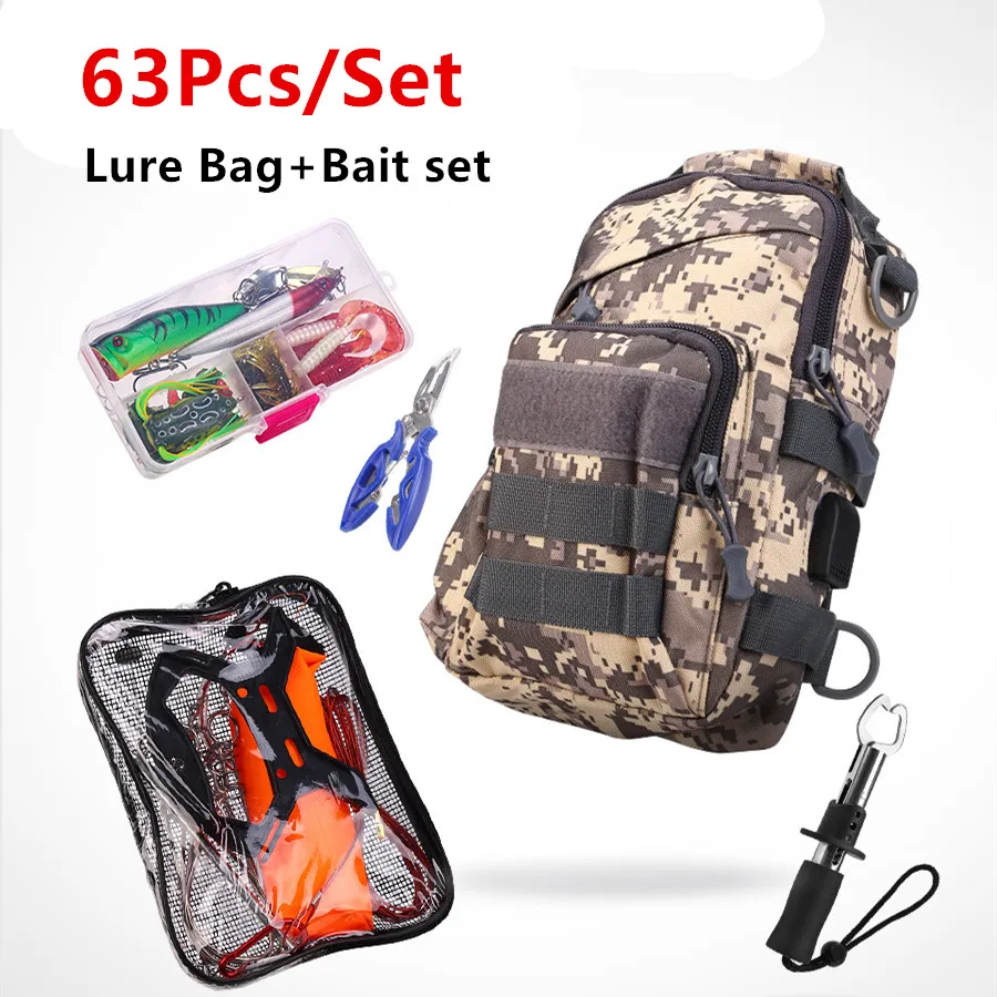 Outdoor Single Shoulder Diagonal Cross Chest Bag Fishing Lock Buckle Tackle Accessories Multifunction Fishing Plier Scissor
Outdoor Single Shoulder Diagonal Cross Chest Bag Fishing Lock Buckle Tackle Accessories Multifunction Fishing Plier Scissor