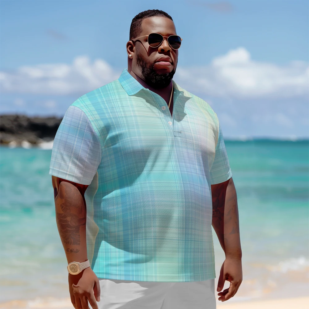 1 men's plus size polo shirt with summer watercolor blend print casual lapel button suitable for shopping and golf
1 men's plus size polo shirt with summer watercolor blend print casual lapel button suitable for shopping and golf