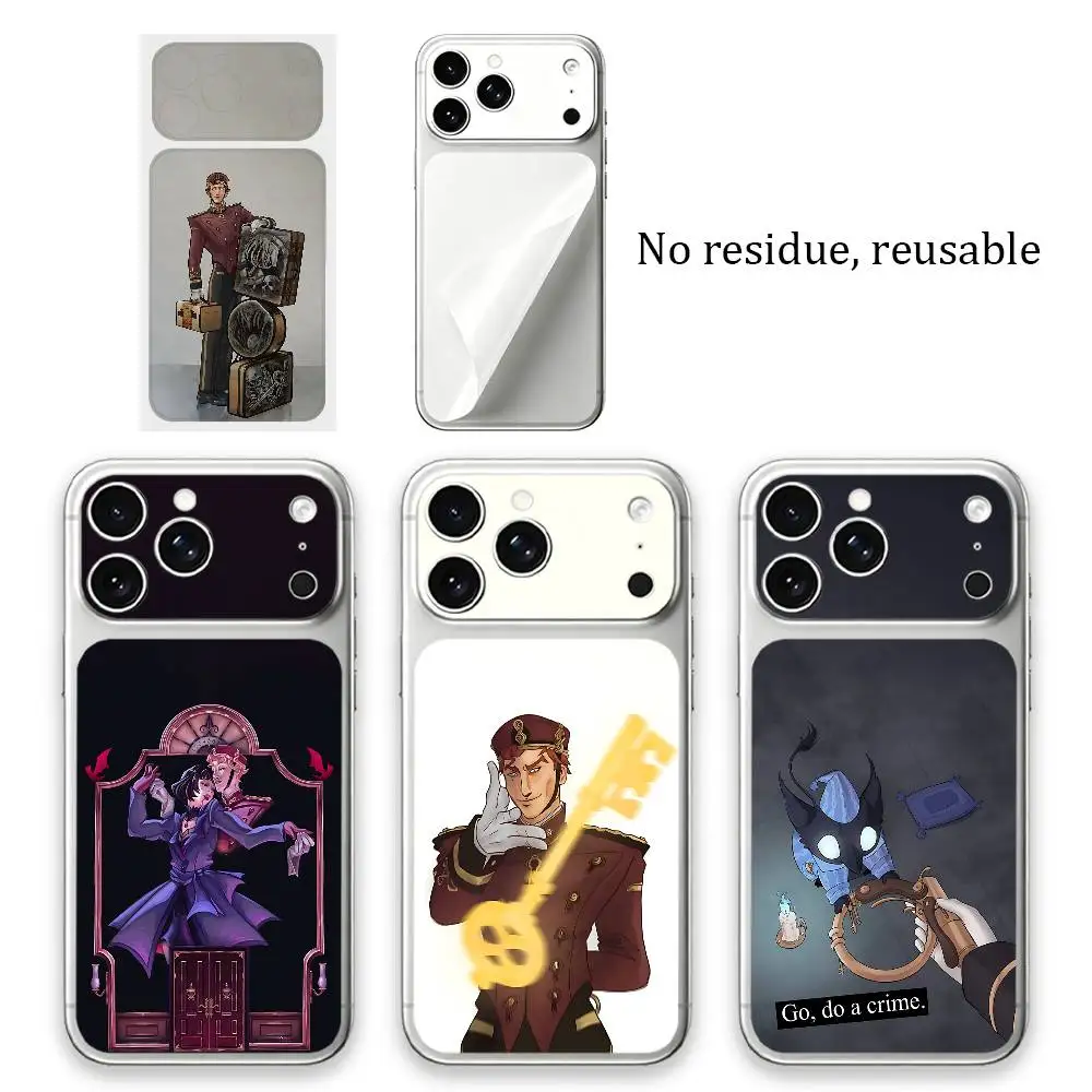 D-Deadlock Back Skin Sticker For iPhone 17 Pro,17 Pro Max Anti-Scratch Protective Film
D-Deadlock Back Skin Sticker For iPhone 17 Pro,17 Pro Max Anti-Scratch Protective Film