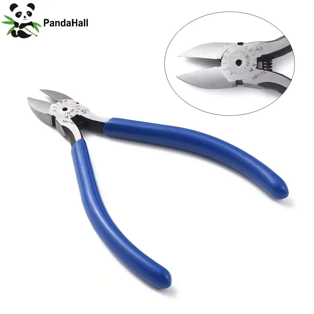 PandaHall Jewelry Pliers Side Cutting Pliers Flush Cutters Plier Carbon-Hardened Steel Jewelry Making Tools 125x70x10mm
PandaHall Jewelry Pliers Side Cutting Pliers Flush Cutters Plier Carbon-Hardened Steel Jewelry Making Tools 125x70x10mm