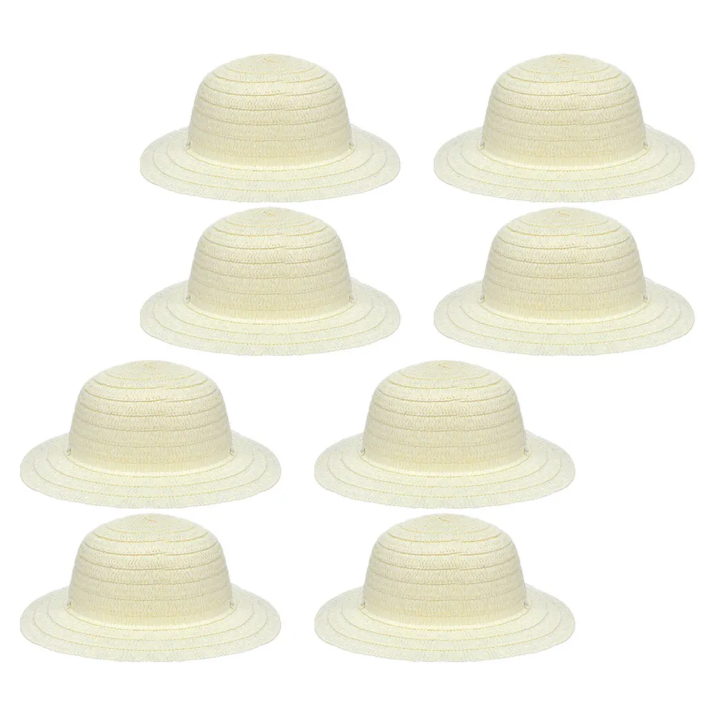 8 Pcs Kids DIY Hand-painted Straw Hats Blank Craft Supplies for Children Party Favor Lightweight Portable Painting
8 Pcs Kids DIY Hand-painted Straw Hats Blank Craft Supplies for Children Party Favor Lightweight Portable Painting