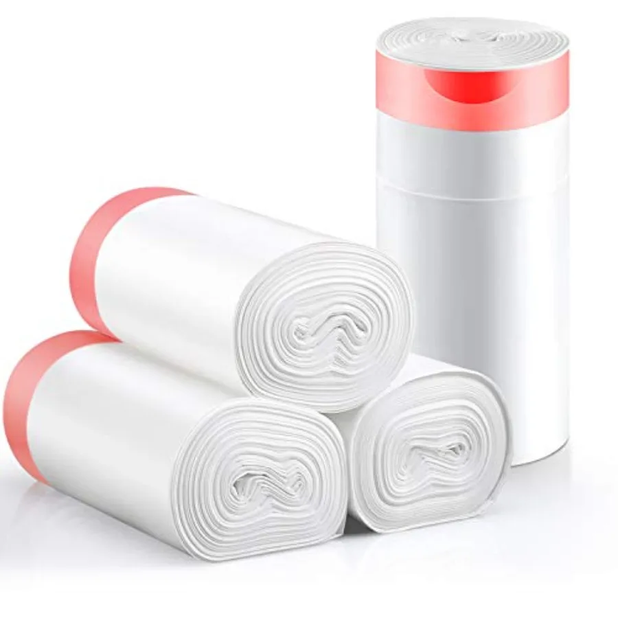 Small Trash Bags, 192 Count 4 Gallon Drawstring Extra Thick Garbage Bags Wastebasket Bin Liners Plastic Trash Bags for Bathroom
Small Trash Bags, 192 Count 4 Gallon Drawstring Extra Thick Garbage Bags Wastebasket Bin Liners Plastic Trash Bags for Bathroom