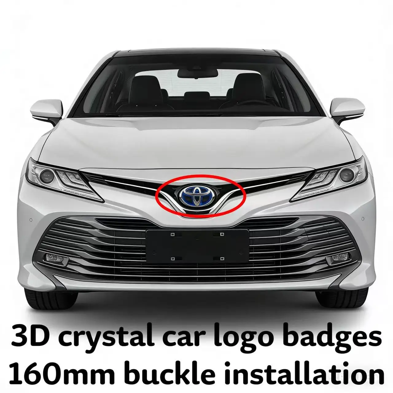 1PC 3D crystal car logo badges car Front grille sign 160mm for Toyota Highlander Camry RAV4 CHR Avalon hybrid car accessories
1PC 3D crystal car logo badges car Front grille sign 160mm for Toyota Highlander Camry RAV4 CHR Avalon hybrid car accessories
