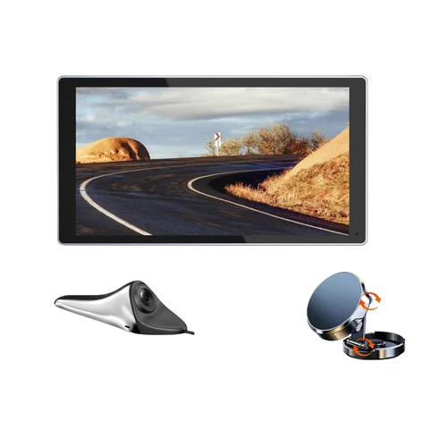 5 Inch HD Car Electronic Rearview Mirror BSD Warning Driving Recorder Side Blind Spot Monitoring Dash Camera