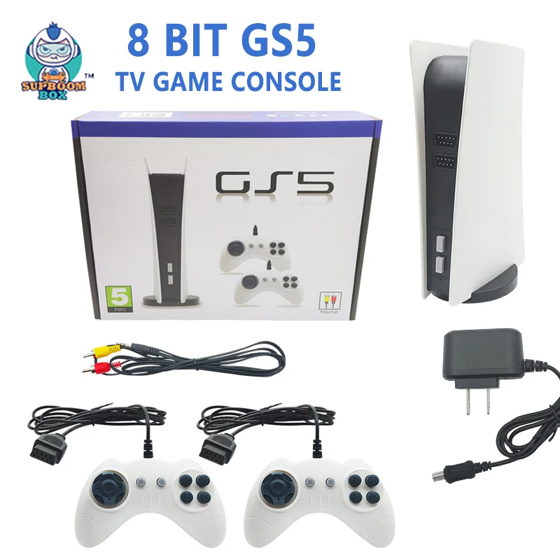 GS5 TV Game Console 8 Bit Retro Console Video game Built-In 620 Classic Games Station USB Wired Handheld Gamepad AV Output
GS5 TV Game Console 8 Bit Retro Console Video game Built-In 620 Classic Games Station USB Wired Handheld Gamepad AV Output