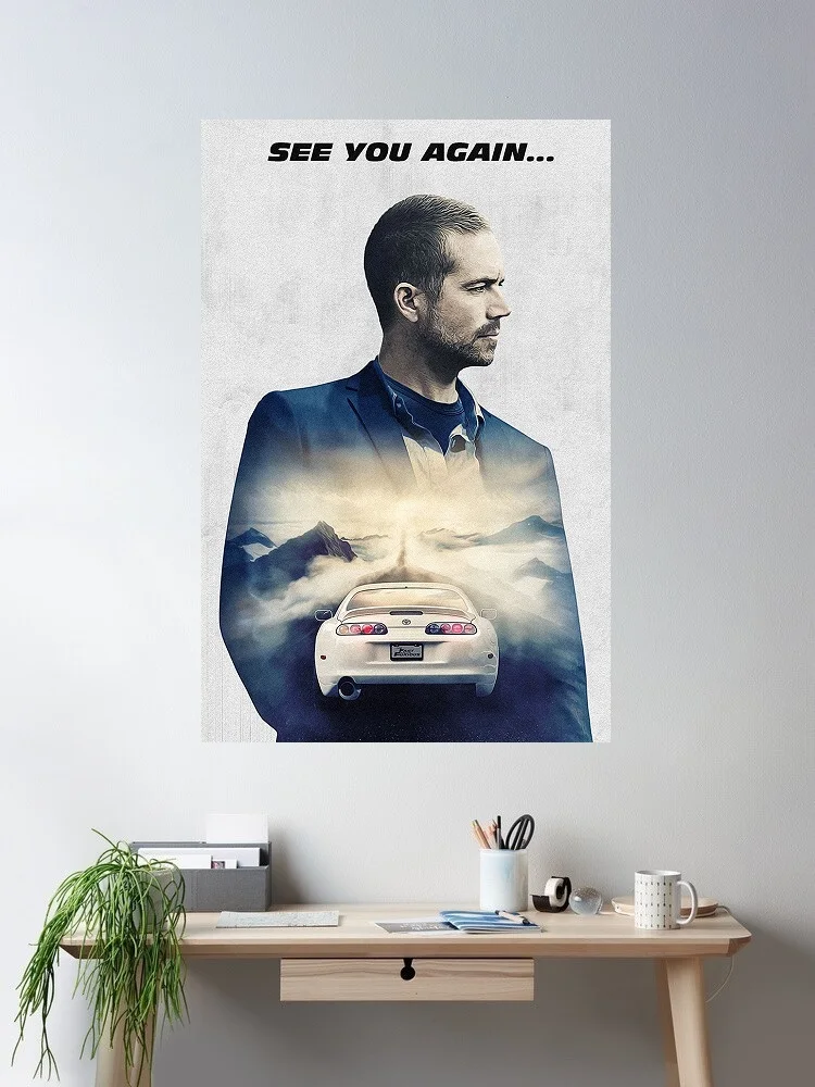 See You Again Paul Walker American Actor Star Picture, Art Print Silk Poster Home Wall Decor
See You Again Paul Walker American Actor Star Picture, Art Print Silk Poster Home Wall Decor
