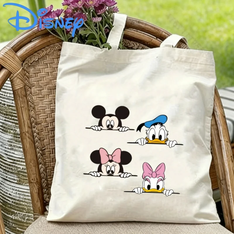 1PC Cute Hiding Peeking Four Classic Disney Cartoon Canvas Tote Bag Eco Friendly Portable Daily Handbag
1PC Cute Hiding Peeking Four Classic Disney Cartoon Canvas Tote Bag Eco Friendly Portable Daily Handbag