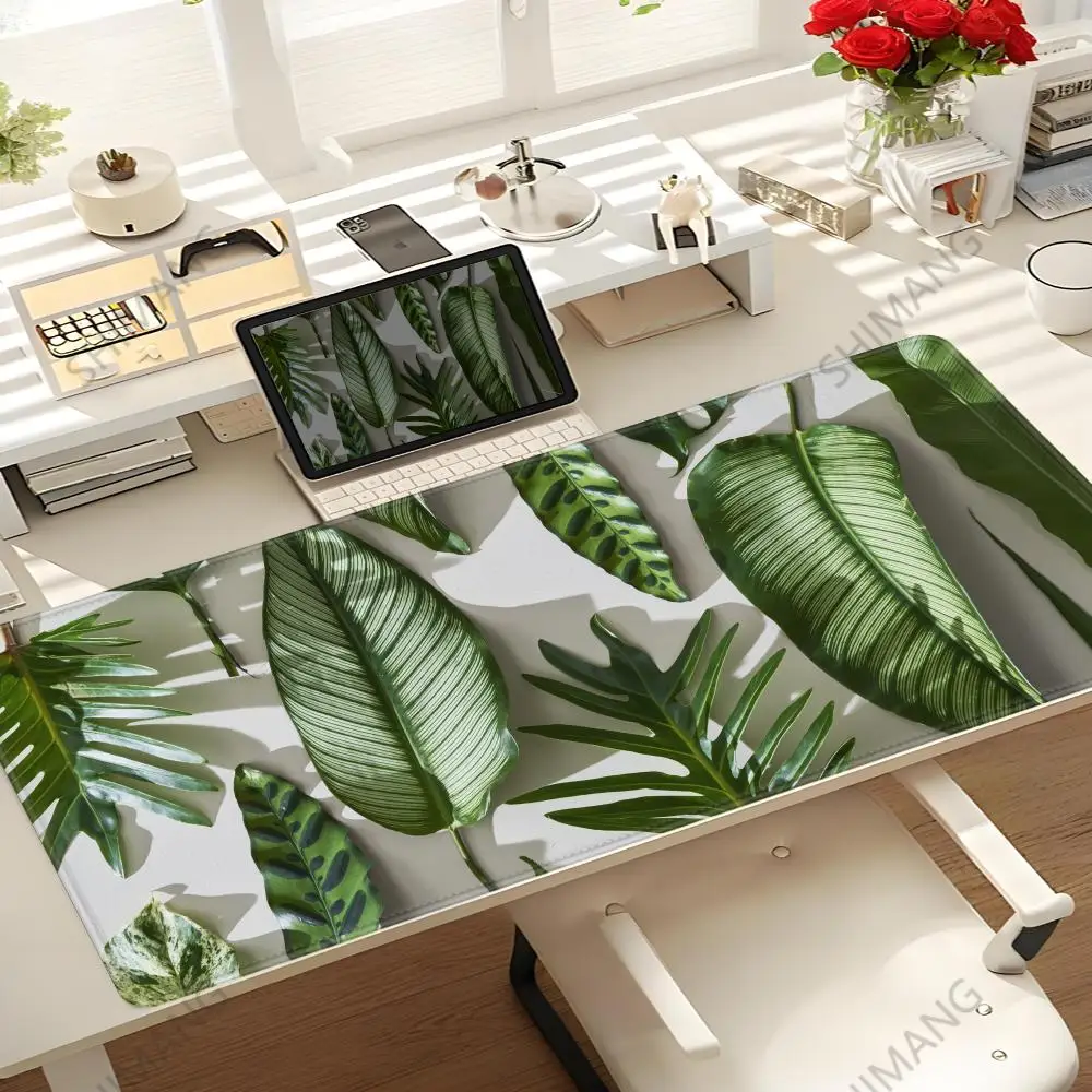 Tropical Plant Leaves Mousepad Large Gaming Mouse Pad LockEdge Thickened Computer Keyboard Table Desk Mat
Tropical Plant Leaves Mousepad Large Gaming Mouse Pad LockEdge Thickened Computer Keyboard Table Desk Mat