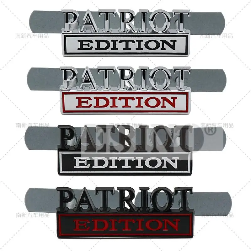 Car Styling 3D Patriot Edition Metal Chrome Zinc Alloy Front Grill Emblem Decorative Badge Funny Decal Auto Accessory
Car Styling 3D Patriot Edition Metal Chrome Zinc Alloy Front Grill Emblem Decorative Badge Funny Decal Auto Accessory