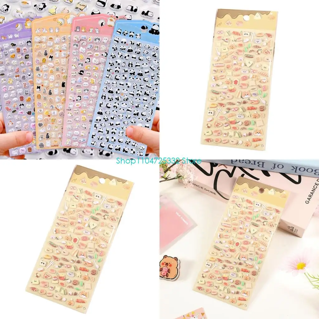 P5EA 3D Sticker Cartoon Sticker Tiny Handcraft Sticker Reusable Tiny Patches
P5EA 3D Sticker Cartoon Sticker Tiny Handcraft Sticker Reusable Tiny Patches