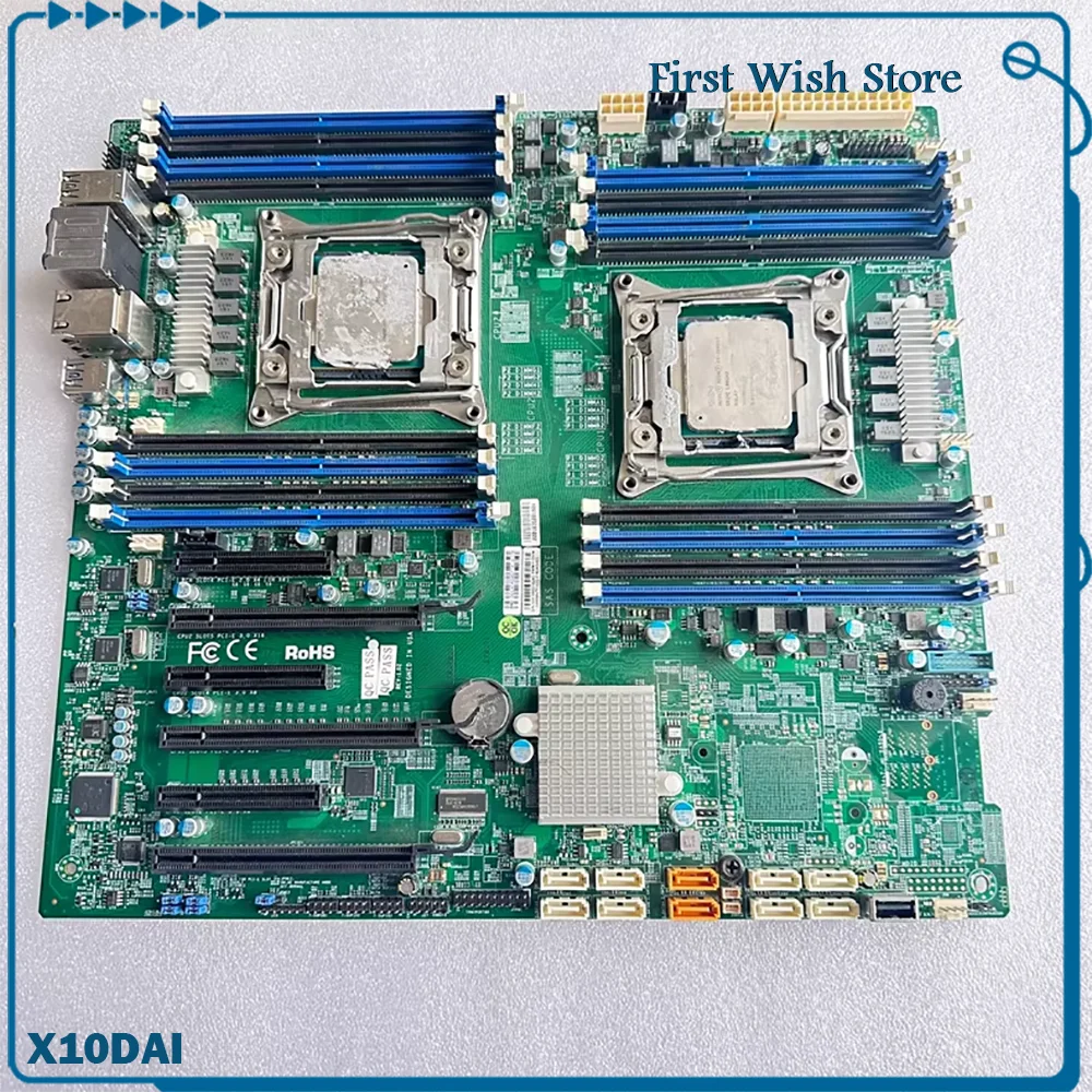 Двухканальная серверная материнская плата X10DAI
Двухканальная серверная материнская плата X10DAI