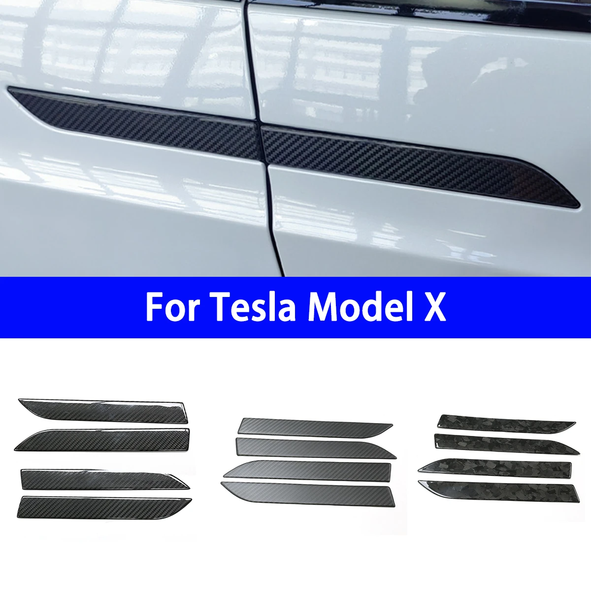 Подходит для Tesla Model X, модифицированные декоративные наклейки на наружную дверную ручку из углеродного волокна
Подходит для Tesla Model X, модифицированные декоративные наклейки на наружную дверную ручку из углеродного волокна