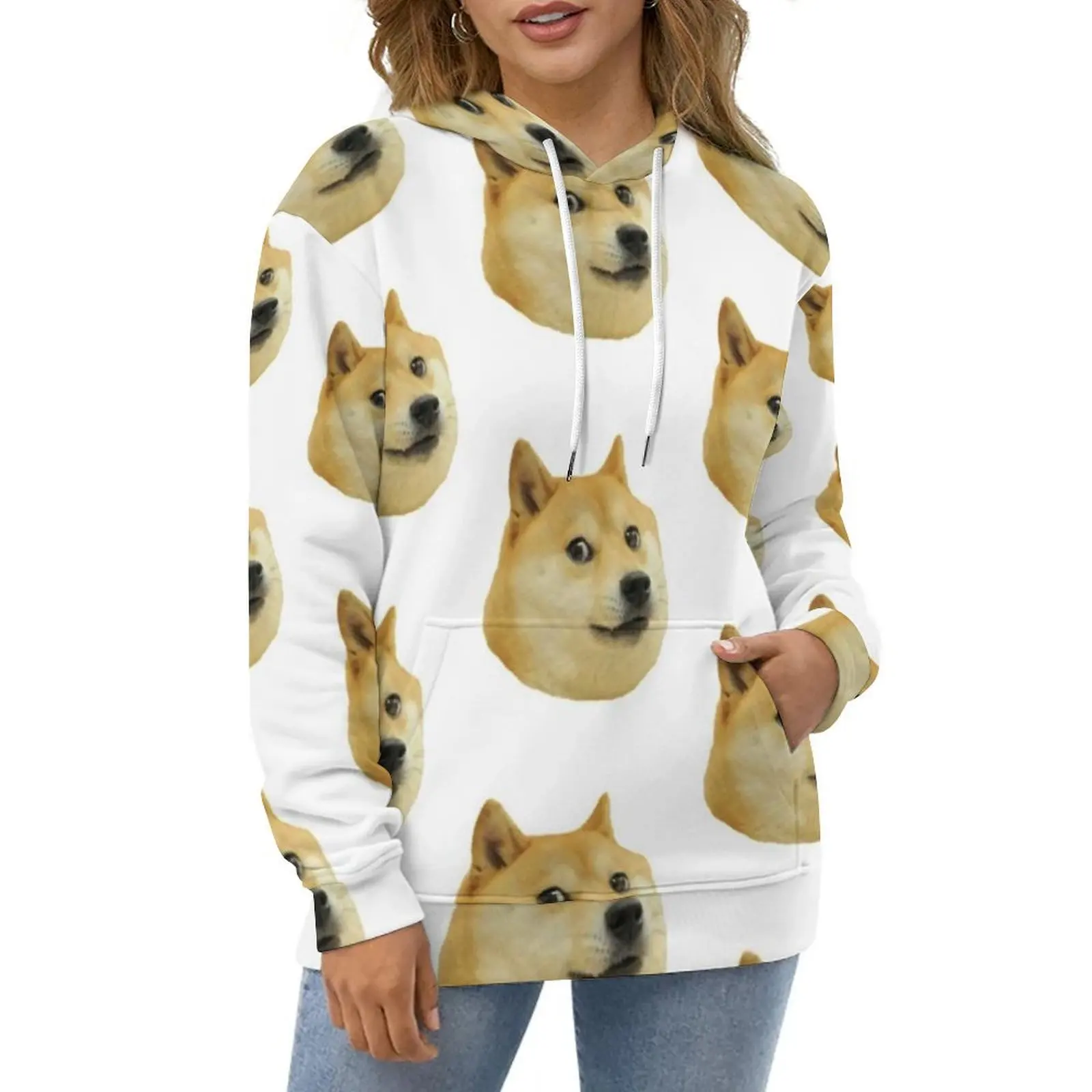 Funny Doge Meme Casual Hoodies Animal Print Funny Hoodie Womens Long Sleeve Streetwear Graphic Loose Oversize Clothing
Funny Doge Meme Casual Hoodies Animal Print Funny Hoodie Womens Long Sleeve Streetwear Graphic Loose Oversize Clothing