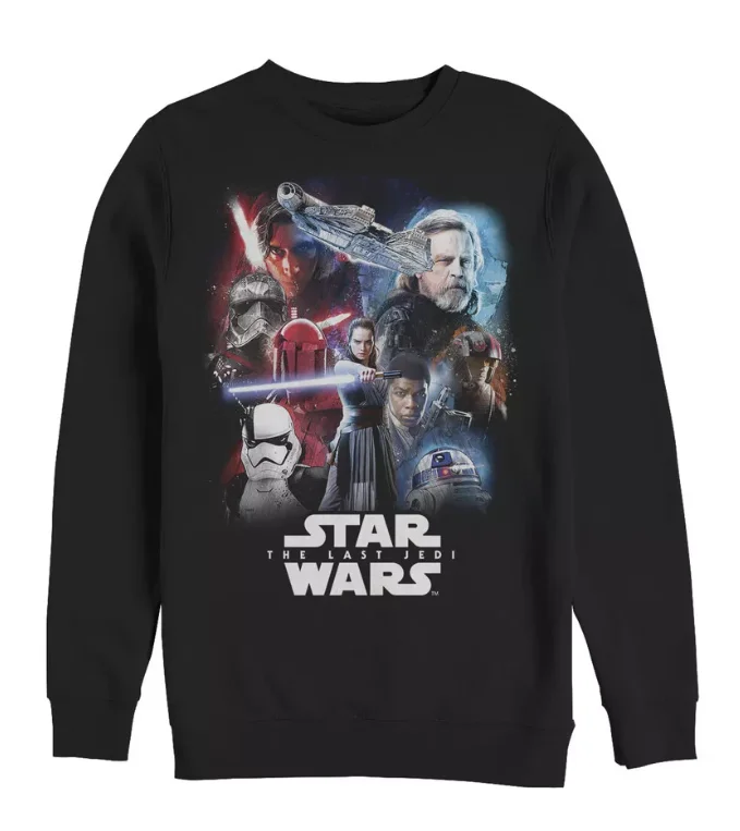 Sci-fi Star Wars sci-fi men's women's printed round-neck hoodie for autumn and winter daily wear with fleece pure cotton hoodie
Sci-fi Star Wars sci-fi men's women's printed round-neck hoodie for autumn and winter daily wear with fleece pure cotton hoodie