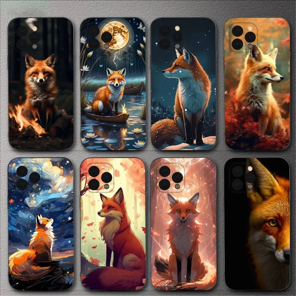 Cute Animal Fox Phone Case For iPhone 16,15,14,13,12,11,XS,XR,X,8,7,Pro,Max,Plus,mini Silicone Black Cover
Cute Animal Fox Phone Case For iPhone 16,15,14,13,12,11,XS,XR,X,8,7,Pro,Max,Plus,mini Silicone Black Cover