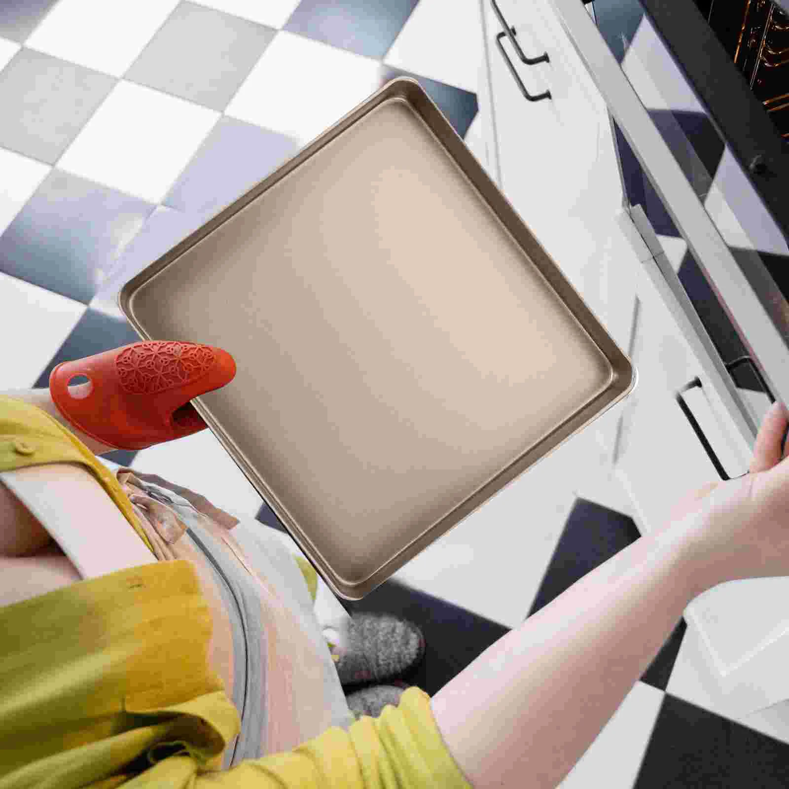 11-inch Square Non-stick Baking Pan Cake Biscuit Mold for Oven Restaurant Kitchen Cookie Plate Smooth Edges Pans Layer
11-inch Square Non-stick Baking Pan Cake Biscuit Mold for Oven Restaurant Kitchen Cookie Plate Smooth Edges Pans Layer
