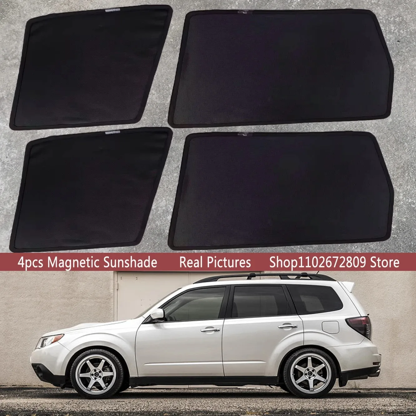 Magnetic Car Sunshade Shield Front Windshield Frame Curtain Sun Shades For Subaru Forester SH 2008 - 2013 2012 2011 Accessories
Magnetic Car Sunshade Shield Front Windshield Frame Curtain Sun Shades For Subaru Forester SH 2008 - 2013 2012 2011 Accessories