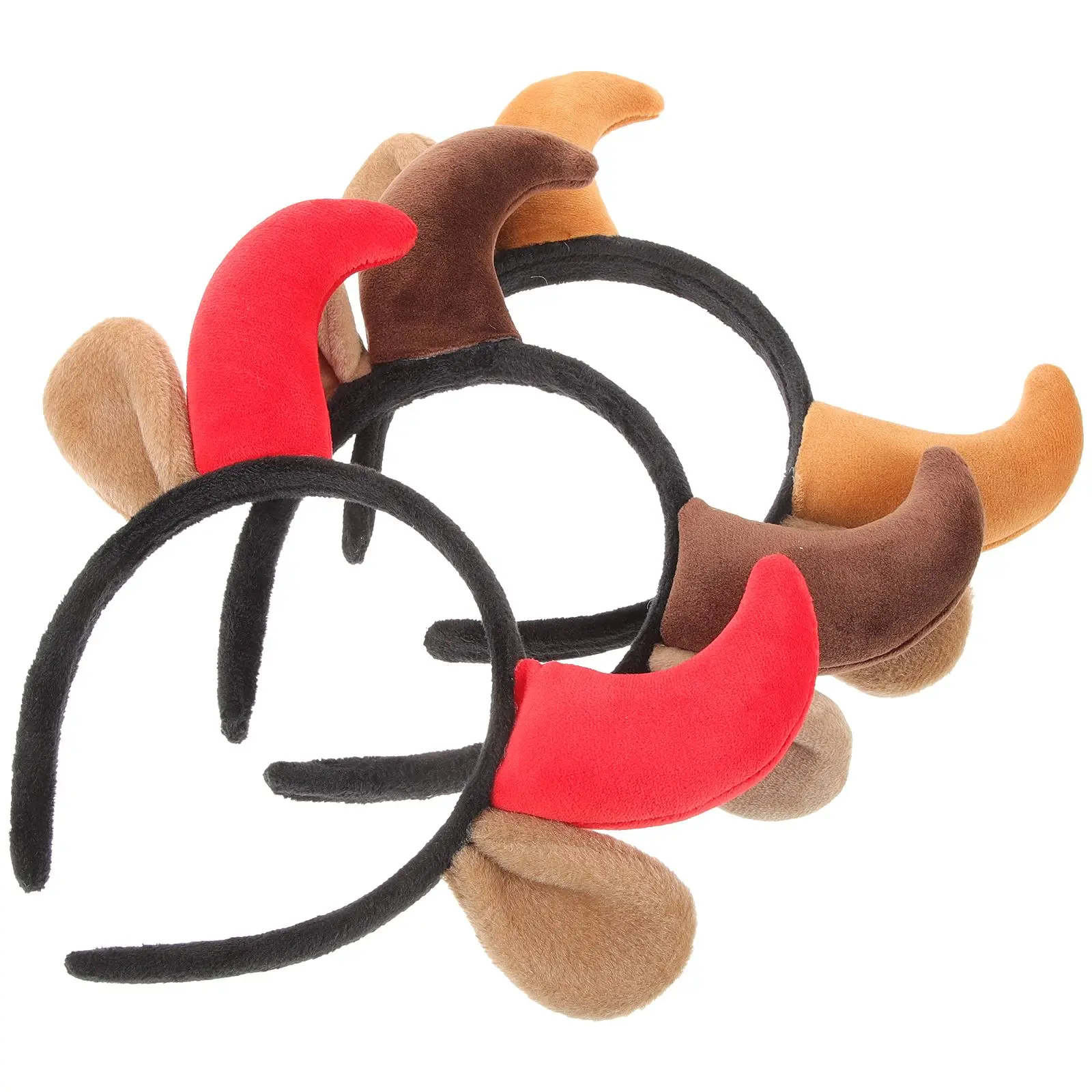 3Pcs Horn Headband Halloween Ox Horns Animal Themed Headwear Hair Bands Party Cosplay Accessories Stage Performance Photo
3Pcs Horn Headband Halloween Ox Horns Animal Themed Headwear Hair Bands Party Cosplay Accessories Stage Performance Photo