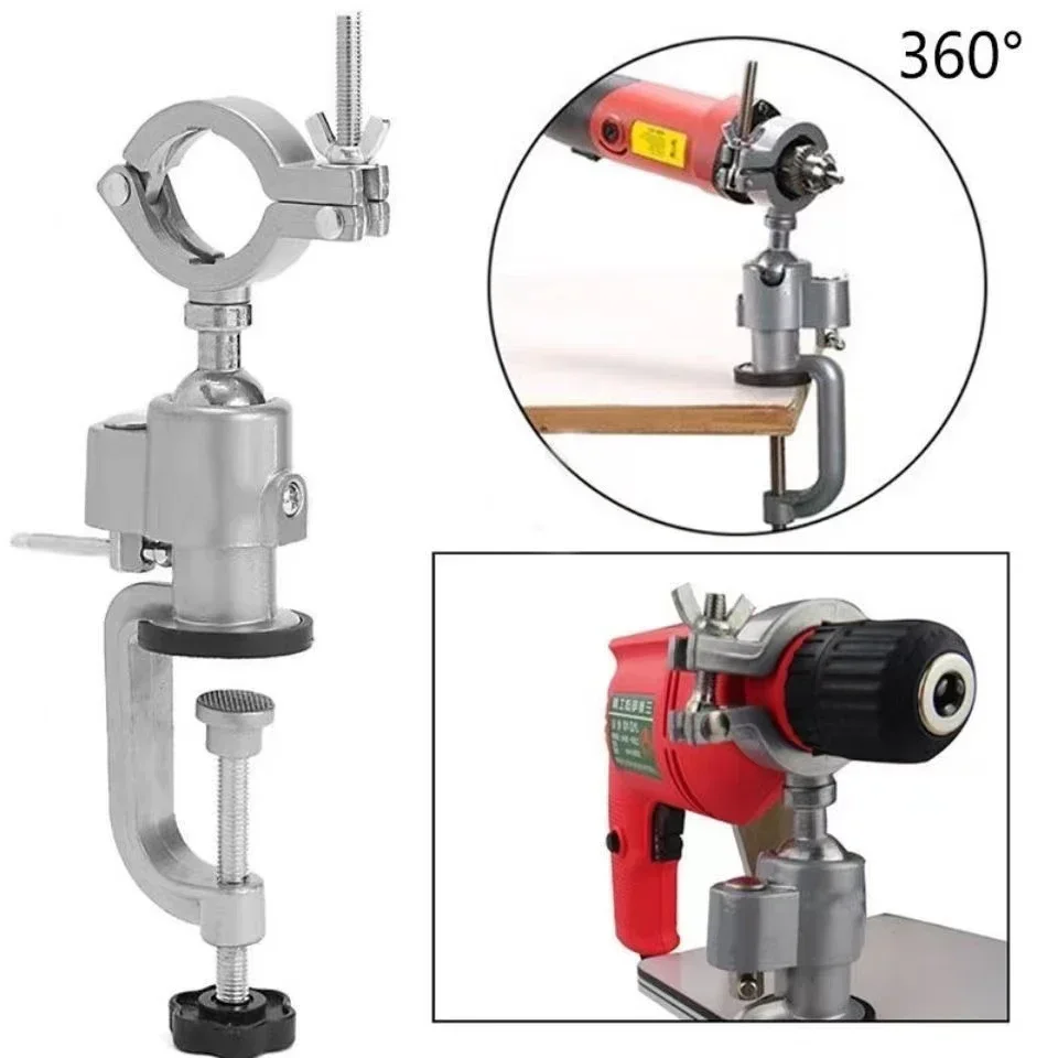 360°Table Swivel Vise Woodworking Grinder Accessory Electric Drill Stand Holder Multifunctional Aluminium Alloy Bracket Use
360°Table Swivel Vise Woodworking Grinder Accessory Electric Drill Stand Holder Multifunctional Aluminium Alloy Bracket Use