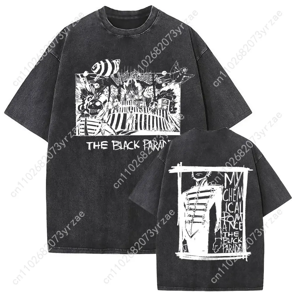 My Chemical Romance Long Live The Black Parade Retro Tshirt Man Woman High Quality Cotton Short Sleeves Fashion Breathable Tops
My Chemical Romance Long Live The Black Parade Retro Tshirt Man Woman High Quality Cotton Short Sleeves Fashion Breathable Tops