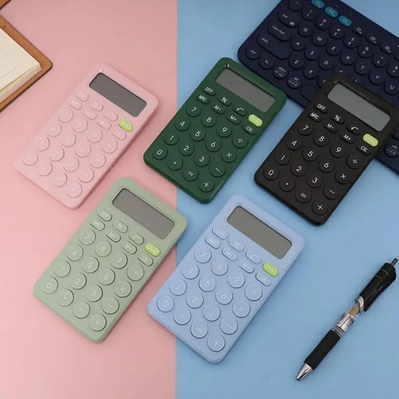 Calculator Learning Office Calculator Accounting Mini Portable 8 Display Large-screen Calculator Fashion Candy Color
Calculator Learning Office Calculator Accounting Mini Portable 8 Display Large-screen Calculator Fashion Candy Color