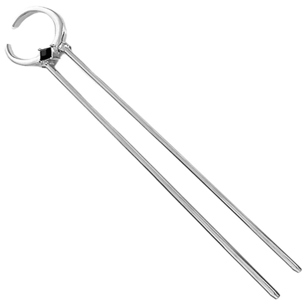 Elegant Moon Rhinestone Fork Bun Stick For Women Non-Slip Holder Large Pin Bridal Headdress Hair Fork Stick For Long Hair Bun
Elegant Moon Rhinestone Fork Bun Stick For Women Non-Slip Holder Large Pin Bridal Headdress Hair Fork Stick For Long Hair Bun