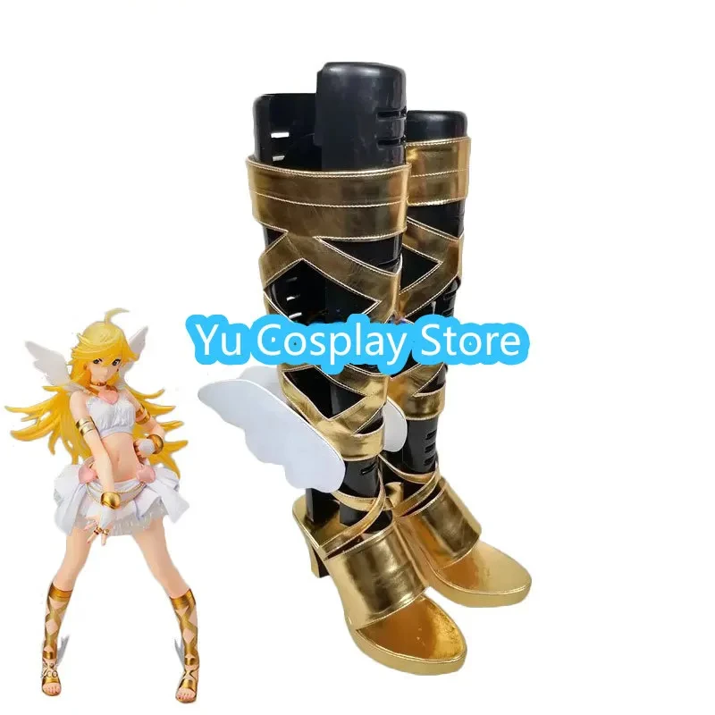 Panty Cosplay Shoes Anime Cosplay Boots Halloween Carnival Prop High Heel PU Leather Shoes Custom Made
Panty Cosplay Shoes Anime Cosplay Boots Halloween Carnival Prop High Heel PU Leather Shoes Custom Made
