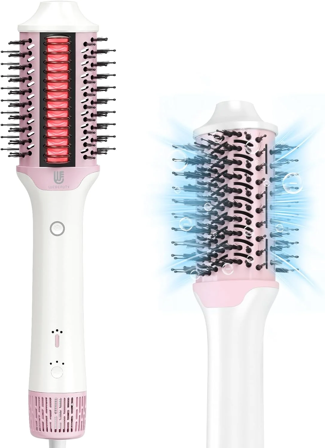 Thermal Brush Blowout Boost 1.5 inch Heated Round Brush for Blowout Look Dual Voltage Negative Ion Technology 6 Temperature Mode
Thermal Brush Blowout Boost 1.5 inch Heated Round Brush for Blowout Look Dual Voltage Negative Ion Technology 6 Temperature Mode